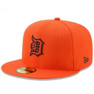Men's Detroit Tigers New Era Orange Diamond Era 59FIFTY Fitted Hat