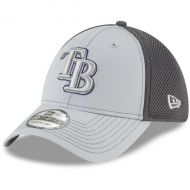 Men's Tampa Bay Rays New Era Gray Grayed Out Neo 39THIRTY Flex Hat