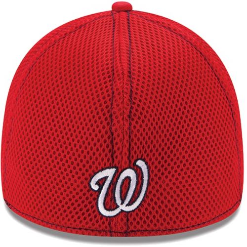  New Era Washington Nationals Red Neo 39THIRTY Stretch Fit Hat