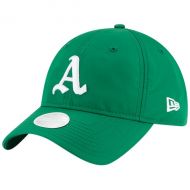 Womens Oakland Athletics New Era Green 2018 St. Patricks Day Prolight 9TWENTY Adjustable Hat
