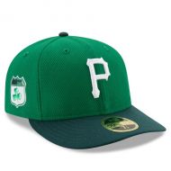 Men's Pittsburgh Pirates New Era Green 2017 St. Patrick's Day Diamond Era 59FIFTY Low Profile Fitted Hat