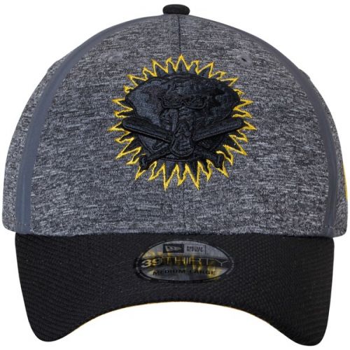  Men's Oakland Athletics New Era Heathered GrayBlack Clubhouse 39THIRTY Flex Hat