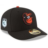 Men's Baltimore Orioles New Era Black 2017 Spring Training Diamond Era Low Profile 59FIFTY Fitted Hat