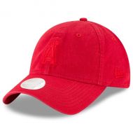 Women's Los Angeles Angels New Era Red Core Classic Tonal Team 9TWENTY Adjustable Hat