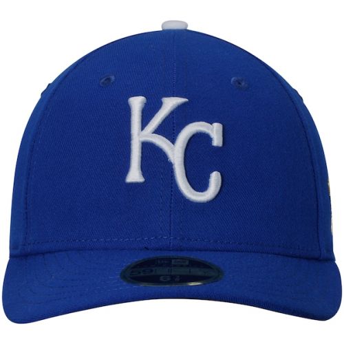  Men's Kansas City Royals New Era Royal Authentic Collection On-Field 59FIFTY Low Profile Flex Hat with 911 Side Patch