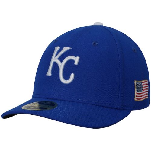  Men's Kansas City Royals New Era Royal Authentic Collection On-Field 59FIFTY Low Profile Flex Hat with 911 Side Patch