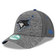 Men's Toronto Blue Jays New Era Heathered Gray The League Shadow 9FORTY Adjustable Hat