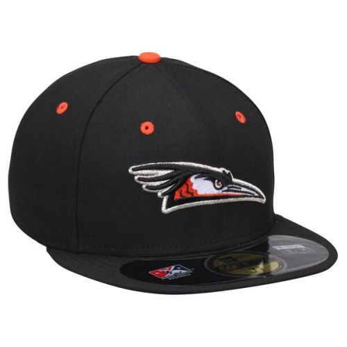  Men's Delmarva Shorebirds New Era Black Authentic Home 59FIFTY Fitted Hat