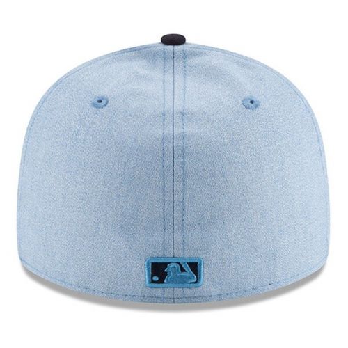  Men's Detroit Tigers New Era Light Blue 2018 Father's Day On Field Low Profile 59FIFTY Fitted Hat