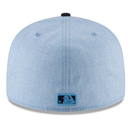  Men's Washington Nationals New Era Light Blue 2018 Father's Day On Field 59FIFTY Fitted Hat