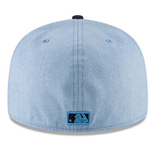  Men's Detroit Tigers New Era Light Blue 2018 Father's Day On Field 59FIFTY Fitted Hat