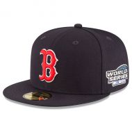 Mens Boston Red Sox New Era Navy 2004 World Series Wool 59FIFTY Fitted Hat