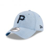 Mens Pittsburgh Pirates New Era Light Blue 2018 Fathers Day 9TWENTY Adjustable Hat