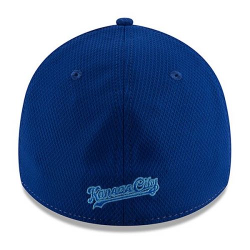  Mens Kansas City Royals New Era Light Blue 2018 Fathers Day 39THIRTY Flex Hat