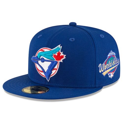  Mens Toronto Blue Jays New Era Royal 1993 World Series Wool 59FIFTY Fitted Hat