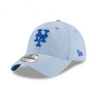 Mens New York Mets New Era Light Blue 2018 Fathers Day 9TWENTY Adjustable Hat