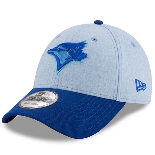  Mens Toronto Blue Jays New Era Light Blue 2018 Fathers Day 9FORTY Adjustable Hat