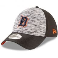 Mens Detroit Tigers New Era Graphite/Black Shadow Faded 39THIRTY Flex Hat