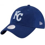 Womens Kansas City Royals New Era Royal Team Glisten 9TWENTY Adjustable Hat