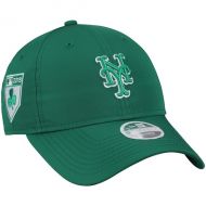 Womens New York Mets New Era Green 2018 St. Patricks Day Prolight 9TWENTY Adjustable Hat