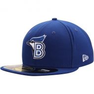 Mens Bluefield Blue Jays New Era Royal Authentic Home 59FIFTY Fitted Hat