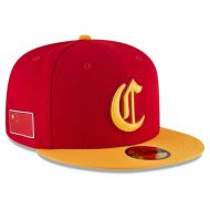 Mens China Baseball New Era Red/Yellow 2017 World Baseball Classic 59FIFTY Fitted Hat