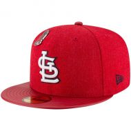 Mens St. Louis Cardinals New Era Red Pin Collection 59FIFTY Fitted Hat