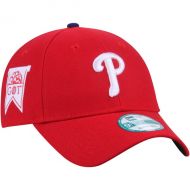 Mens Philadelphia Phillies New Era Red Game of Thrones 9FORTY Adjustable Hat