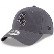 Mens Chicago White Sox New Era Graphite Primary Logo Core Classic 9TWENTY Adjustable Hat