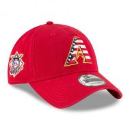 Mens Arizona Diamondbacks New Era Red 2018 Stars & Stripes 4th of July 9TWENTY Adjustable Hat