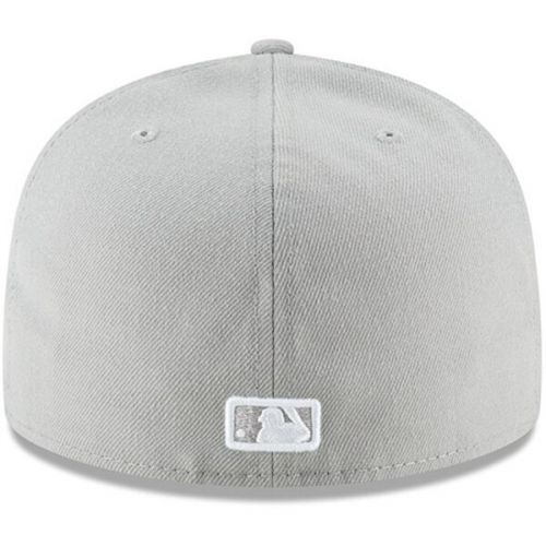  Mens San Francisco Giants New Era Gray Fashion Color Basic 59FIFTY Fitted Hat