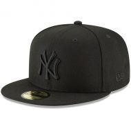Mens New York Yankees New Era Black Primary Logo Basic 59FIFTY Fitted Hat