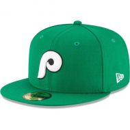 Mens Philadelphia Phillies New Era Kelly Green Crossover 59FIFTY Fitted Hat
