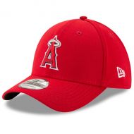 Mens Los Angeles Angels New Era Red Game Team Classic 39THIRTY Flex Hat