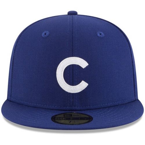  Mens Chicago Cubs New Era Royal Cooperstown Inaugural Season 59FIFTY Fitted Hat