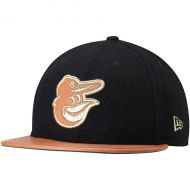 Mens Baltimore Orioles New Era Black/Natural Wilson Collaboration 59FIFTY Fitted Hat