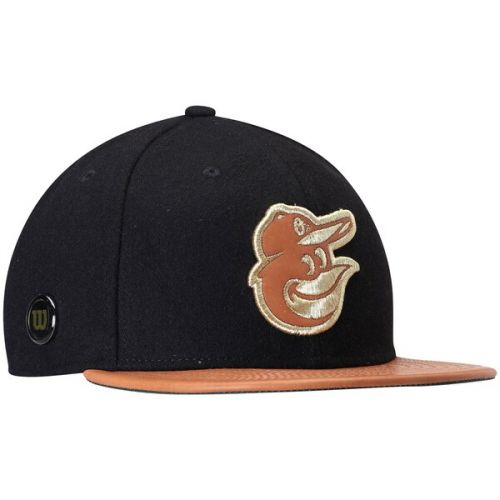  Mens Baltimore Orioles New Era Black/Natural Wilson Collaboration 59FIFTY Fitted Hat