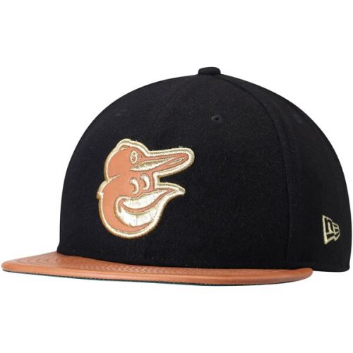  Mens Baltimore Orioles New Era Black/Natural Wilson Collaboration 59FIFTY Fitted Hat