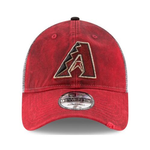  Arizona Diamondbacks New Era Team Rustic 9TWENTY Adjustable Hat - Red