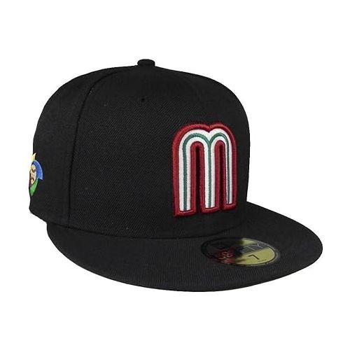  New Era World Baseball Classic Mexico Fitted Hat Cap Men Size 59fifty Wbc