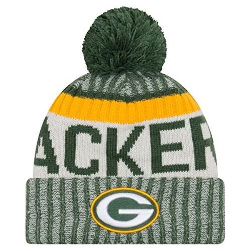  New Era Mens Mens Packers 2017 Sideline Official Sport Knit Hat
