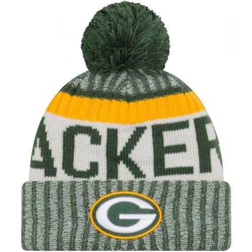  New Era Mens Mens Packers 2017 Sideline Official Sport Knit Hat