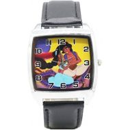 New Horizons Production Aladdin and Jasmine Genuine Leather Band Wrist Watch