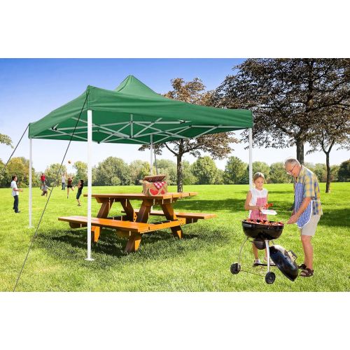  New Leaf 10 x 10 Easy Pop Up Tent Instant Canopy Shelter