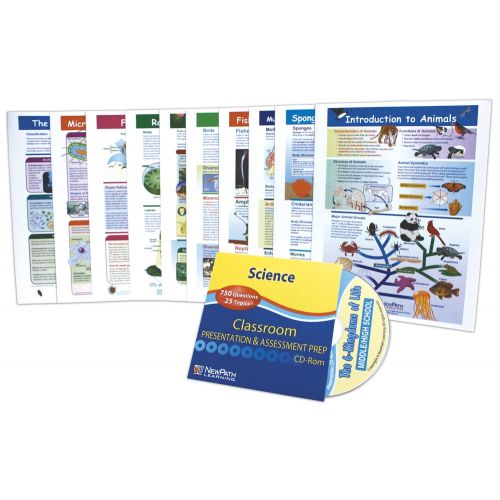  New Path Learning NewPath Learning Science Six Kingdoms of Life Visual Learning Guide Set, Grade 5-9