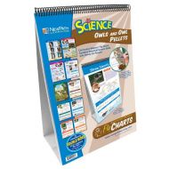 New Path Learning NewPath Learning 10 Piece Science Owls and Owl Pellets Curriculum Mastery Flip Chart Set, Grade 5-9