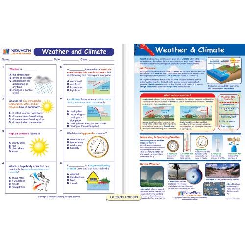  New Path Learning NewPath Learning 10 Piece Mastering Science Visual Learning Guides Set, Grade 4