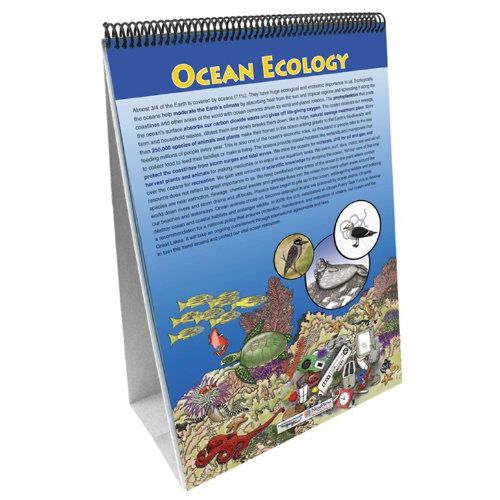  New Path Learning NewPath Learning 10 Piece Earths Oceans Curriculum Mastery Flip Chart Set, Grade 5-10