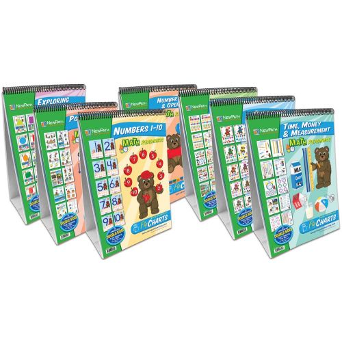  New Path Learning NewPath Learning 7 Piece Math Readiness Flip Chart Set, Early Childhood