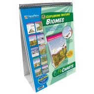 New Path Learning NewPath Learning 10 Piece Biomes Curriculum Mastery Flip Chart Set, Grade 5-10